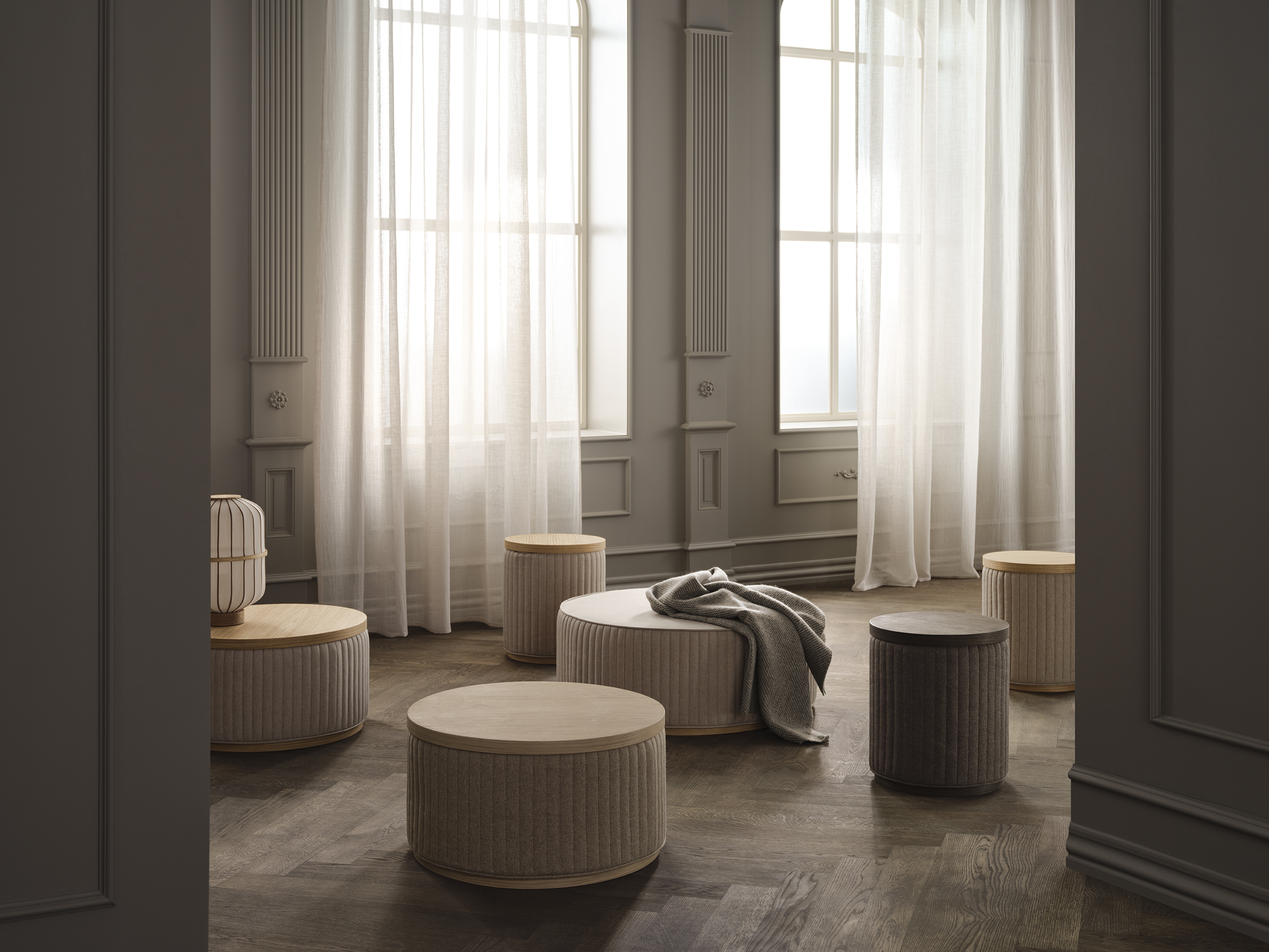 Poufs | Interior design that combines aesthetics and comfort