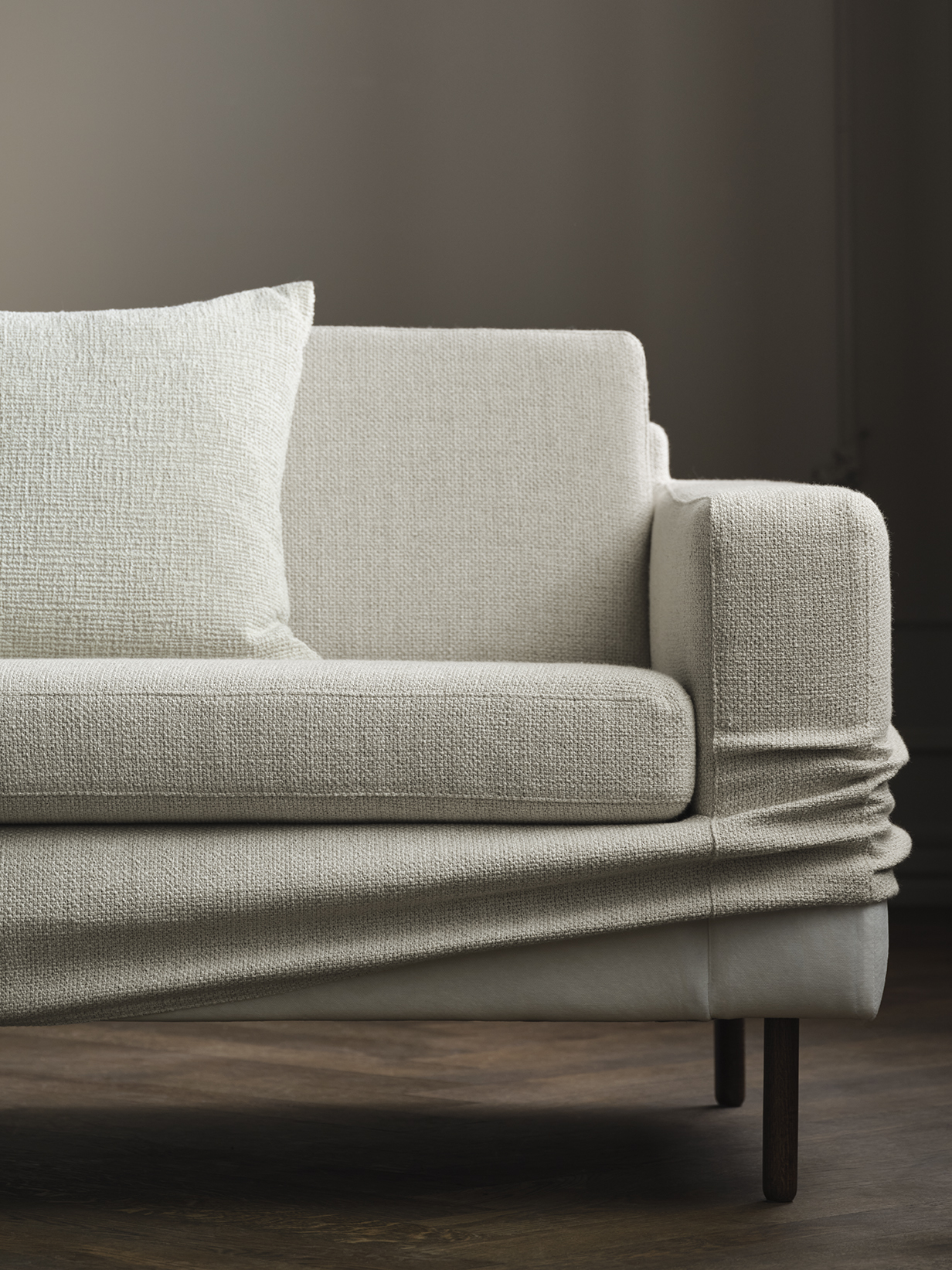 Scandinavia Corner Sofa 4 seater w. open end - left